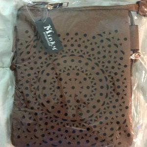 Minky. Brown adorable crossbody purse